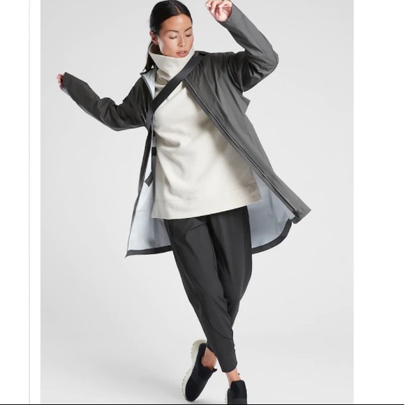 NWT Athleta Distance Rainer Jogger // Black - Picture 4 of 13